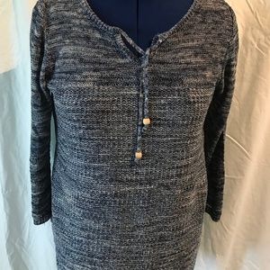 Woven Sweater tunic